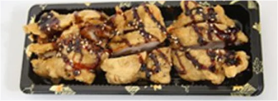 Gefrituurde kipfilet in Japanse stijl